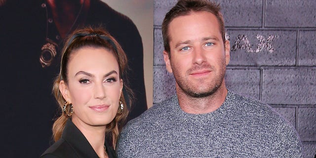 Armie Hammer and ex Elizabeth Chambers attend Hollywood event