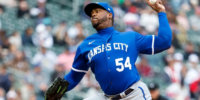 Aroldis Chapman on mound