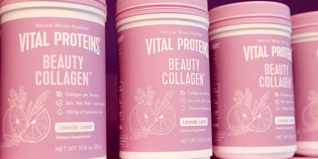 Containers of Vital Proteins' Beauty Collagen