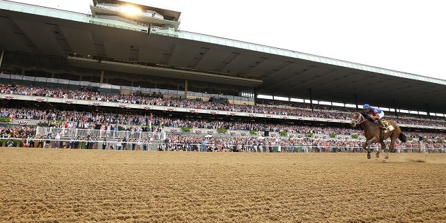 Belmont Park in Elmont, New York.