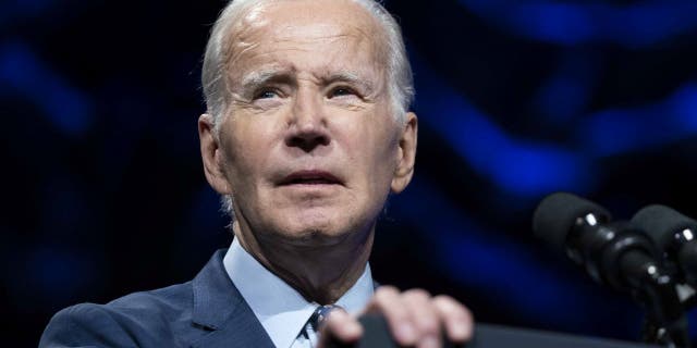 Joe Biden speaks at event