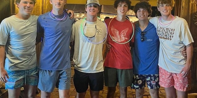 cameron robbins with friends
