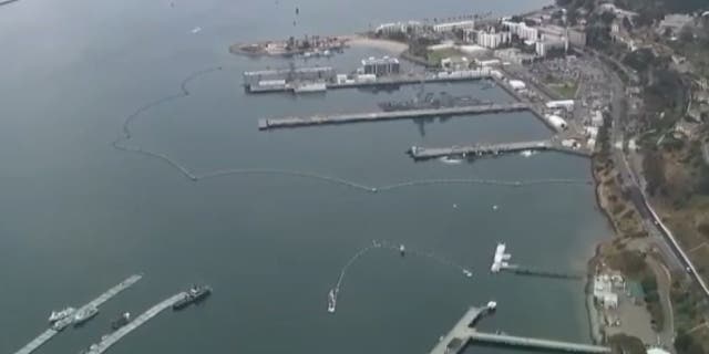 Aerial of Naval Base Point Loma