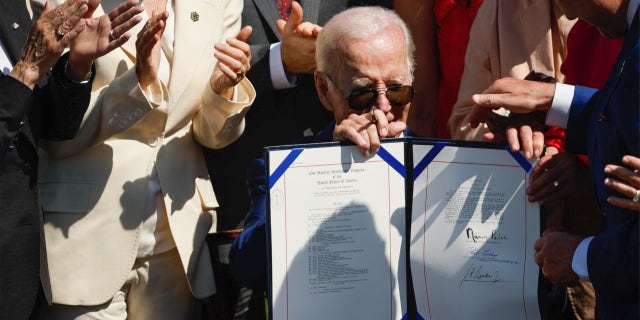 Joe Biden signs bill