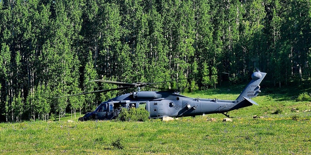 USAF Blackhawk helicopter