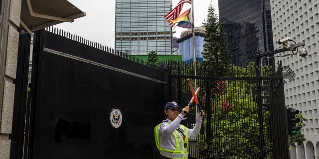 security guard at US consulate
