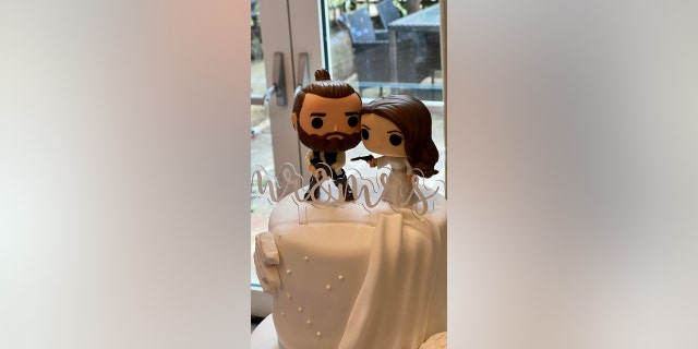 Star Wars themed cake