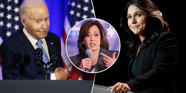 Joe Biden, Kamala Harris, Tulsi Gabbard