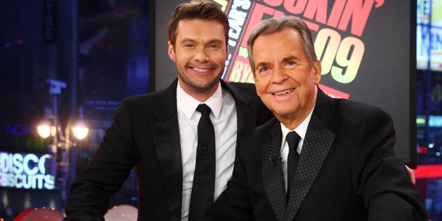 Dick Clark and Ryan Seacrest host annual New Year's Eve show from Times Square