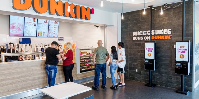 Dunkin' in a service plaza
