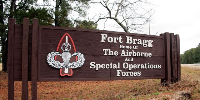 Fort Bragg sign