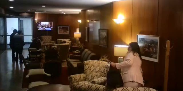 Stahl Hamilton on security camera