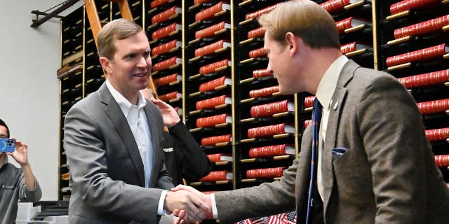 Andy Beshear and Michael Adams