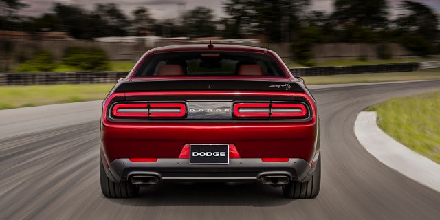 dodge hellcat rear