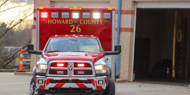 Howard County firetruck 