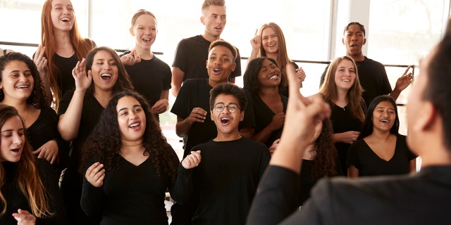 Teenage choir