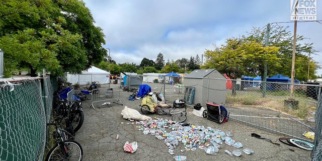 Homeless camp