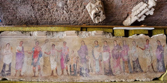 wall painting in Italy