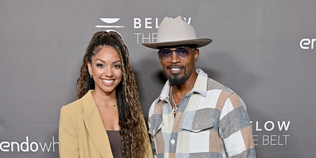 Jamie Foxx with daughter Corinne