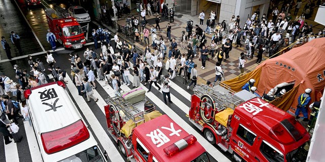 Japanese crime scene