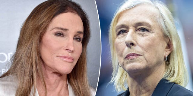 Caitlyn Jenner and Martina Navratilova