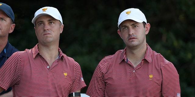 Justin Thomas and Patrick Cantlay