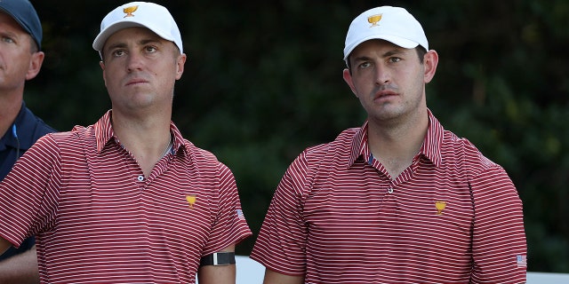 Justin Thomas and Patrick Cantlay