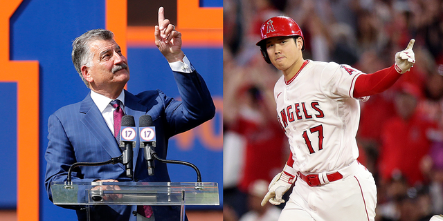 Keith Hernandez and Shohei Ohtani