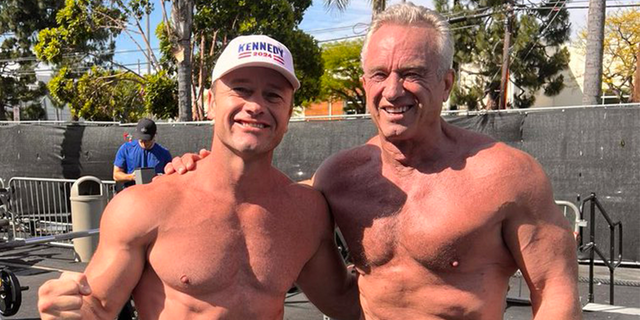 RFK Jr Posts Push Up Video After Viral Bench Press Getting In Shape   Kennedy 