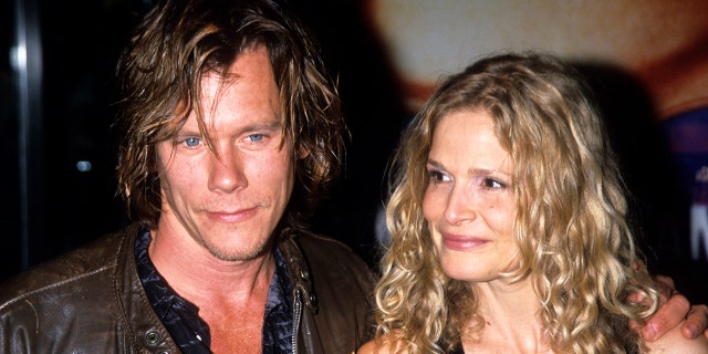 Kevin Bacon and Kyra Sedgwick at the Almost Famous premiere in 2000