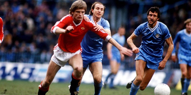 Gordon McQueen during match
