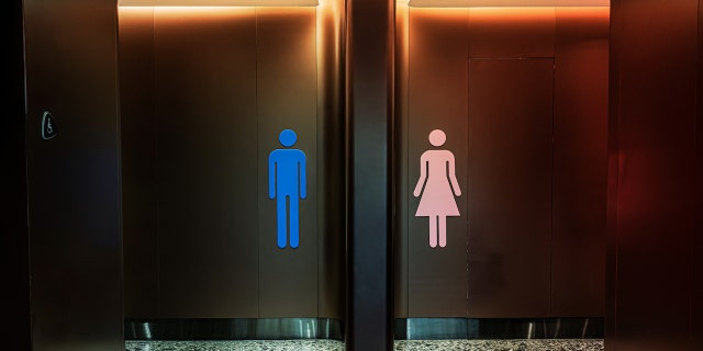 Men's and women's bathrooms