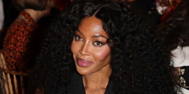 Naomi Campbell smiling