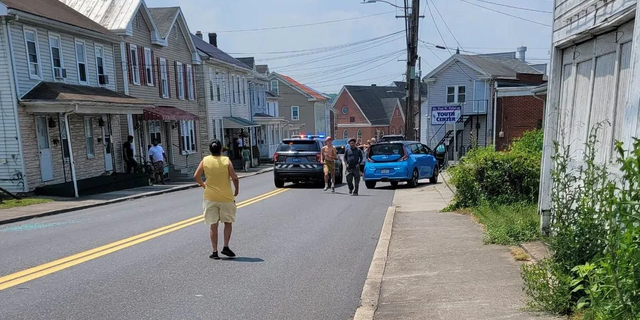 Trooper shooting scene