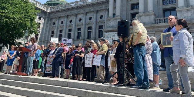 PA Capitol sex abuse protest