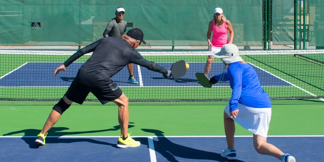 Pickleball game