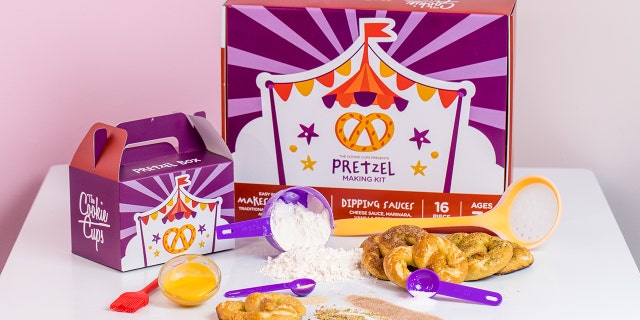 cookie cups pretzel making kit