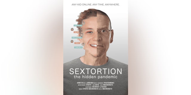 A movie poster for 'Sextortion: The Hiddden Pandemic"