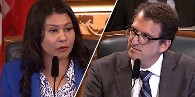 San Francisco Mayor London Breed and Supervisor Dean Preston