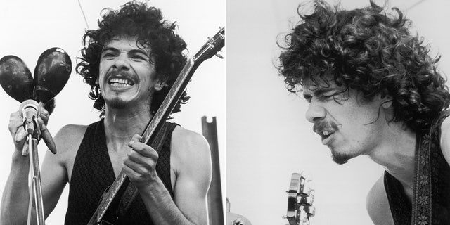 Carlos Santana at Woodstock