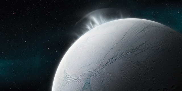 Saturno luna Enceladus