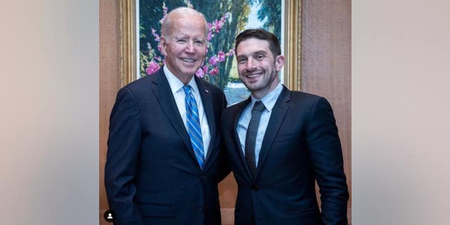 Joe Biden and Alex Soros