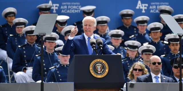 Joe Biden addresses Cadets