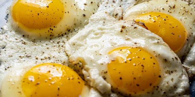 Sunny side up eggs
