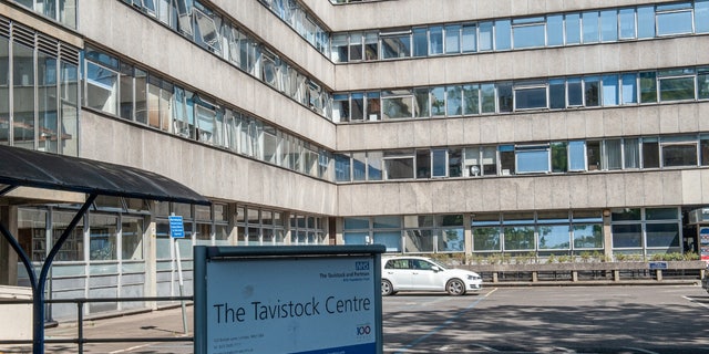 Tavistock gender clinic building seen from street