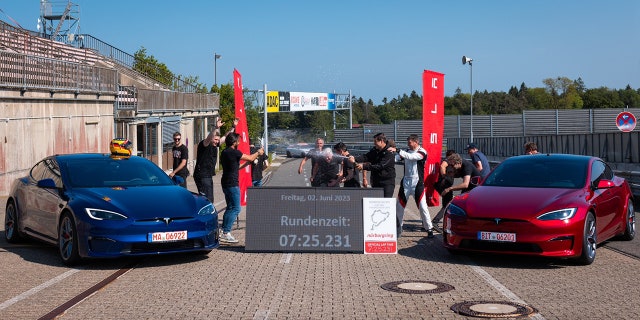 tesla record sign