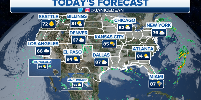 US national weather forecast