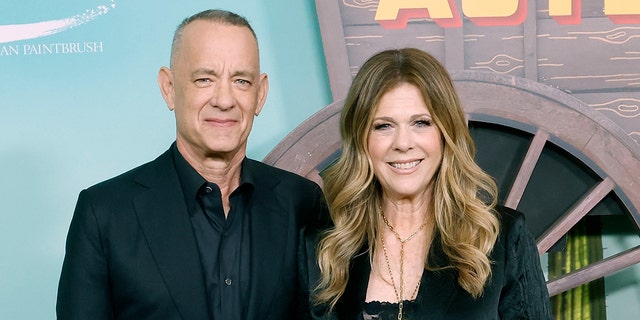 Tom Hanks and Rita Wilson at the premiere of "Asteroid City"