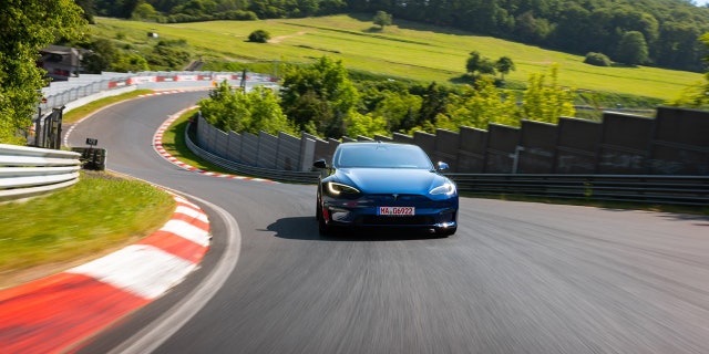 Tesla on track