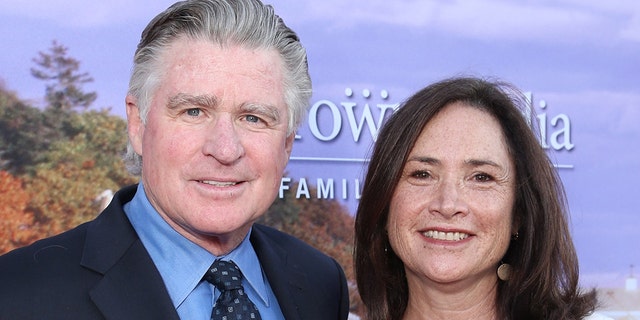 Treat Williams and wife Pam smile on red carpet at Hollywood event